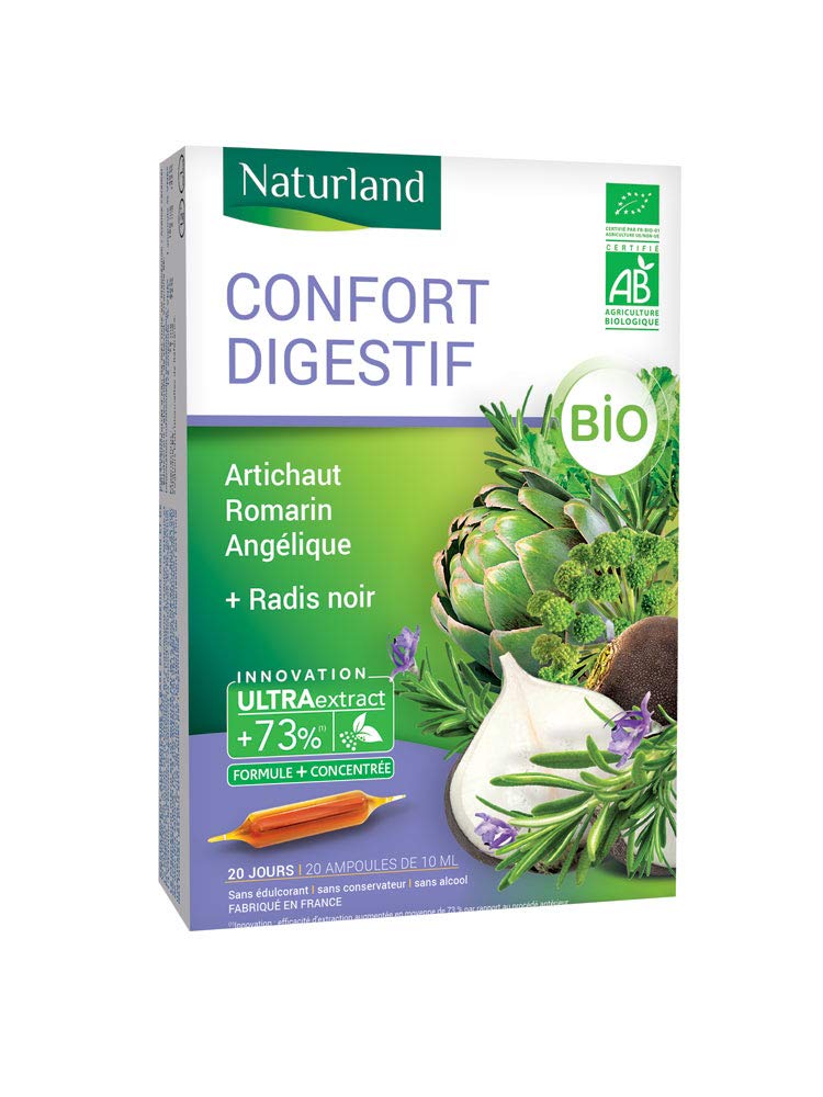 Organic Detox Comfort Vials x 20 by Naturland
