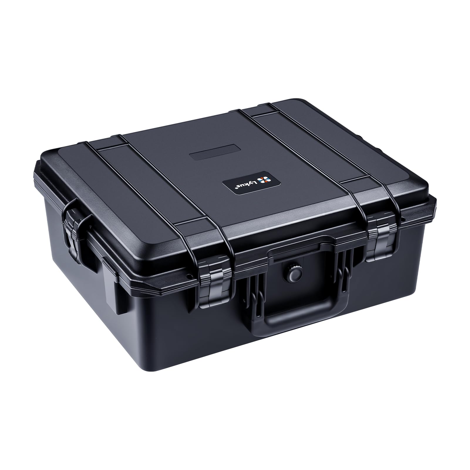 Lykus HC-5020 Grand Valise Rigide imperméable avec roulettes et Mousse, Taille intérieure 50 x 40 x 21 cm, adaptée aux appareils Photo, objectifs, équipements électroniques et Plus