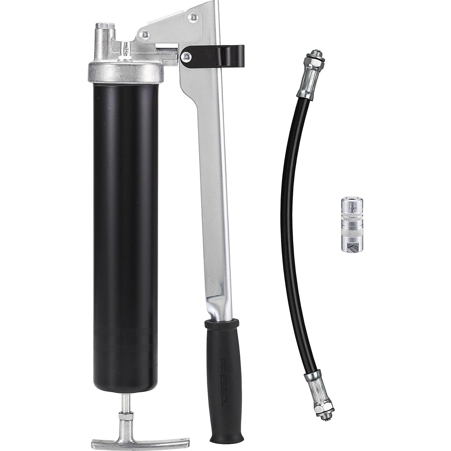 PRESSOL | Handhebelfettpresse PRELIxx PRO | Für Fette bis NLGI 3, LxBxH 395 x 140 x 66 mm