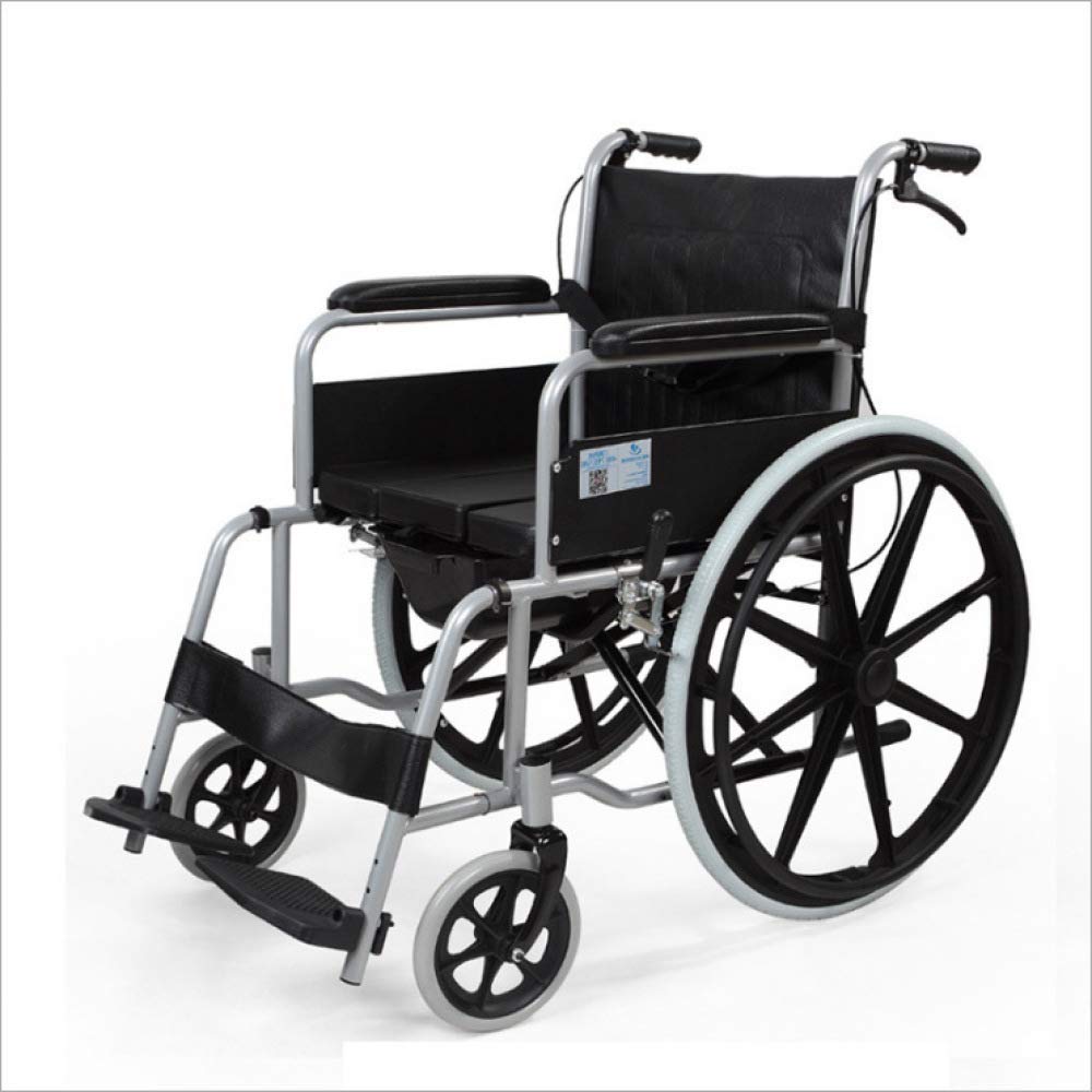 Sedia a rotelle,Ausili per la deambulazione per scooter per disabili per anziani multifunzione manuali pieghevoli