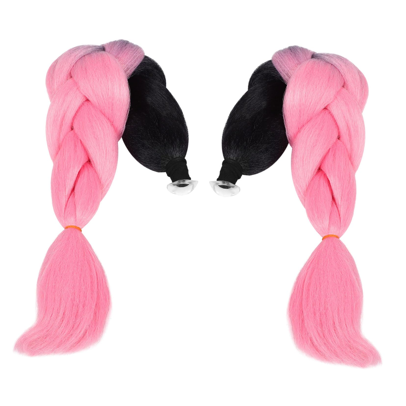 Trenza para casco Cabilock desmontable con ventosa para bicicleta y esquí 8