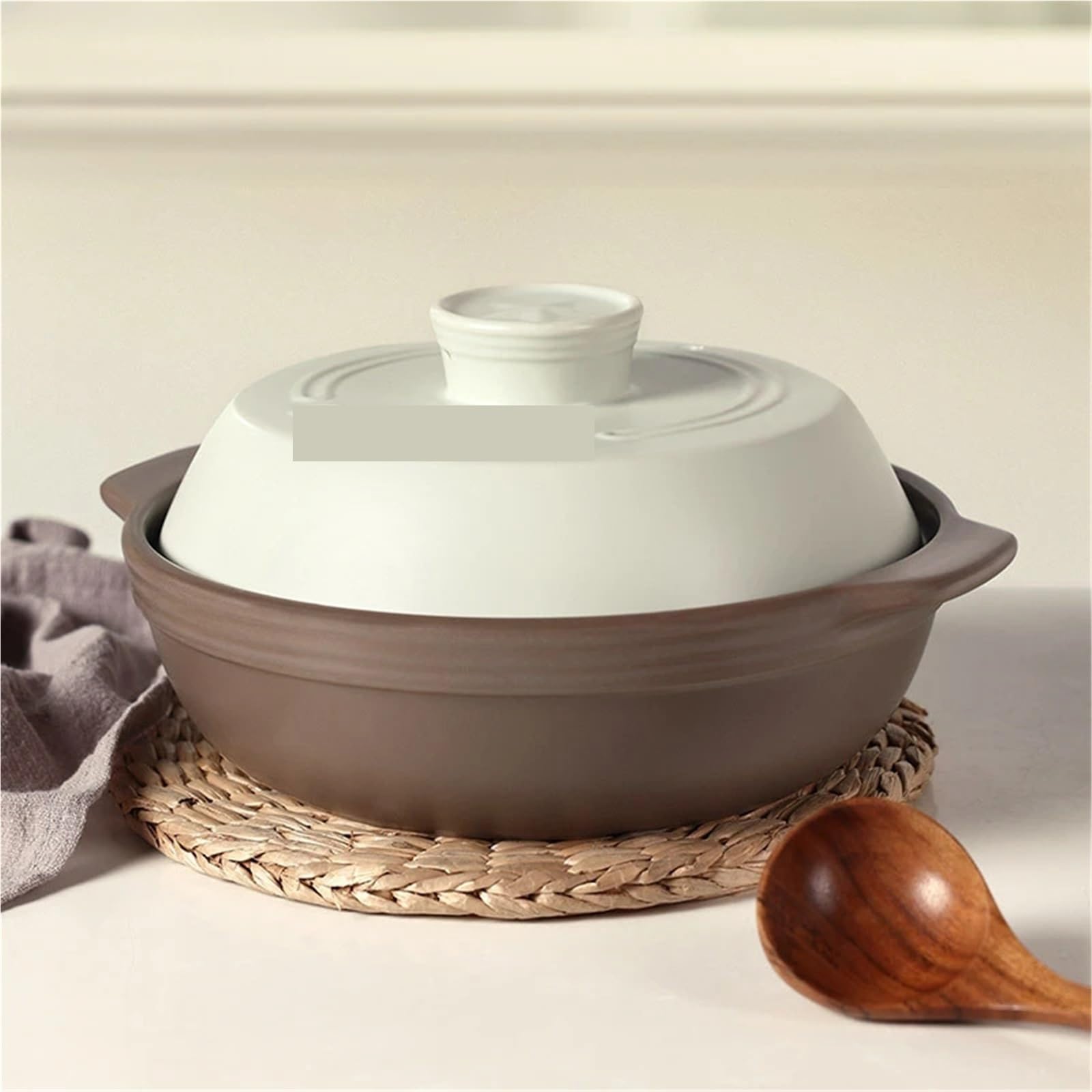 Zuppa in casseruola in ceramica resistente alle alte temperature che cucina congee for uso domestico a gas aperto Per Le Cene Di Tutti I Giorni(1500ML)