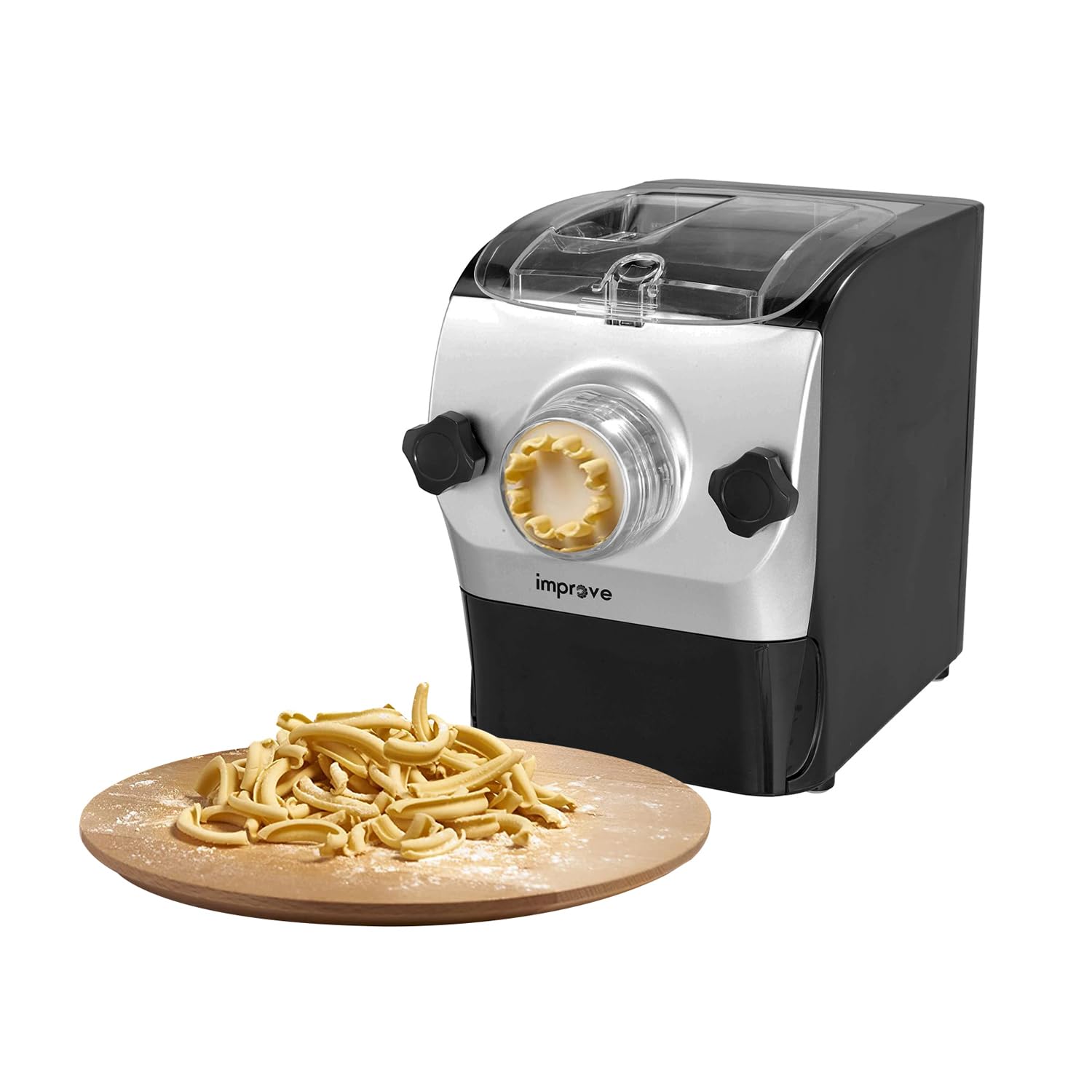 Improve IMPMPM3H Macchina Automatica per Preparare Pasta Fresca, 3 Programmi Automatici, 8 Dischi, 260W
