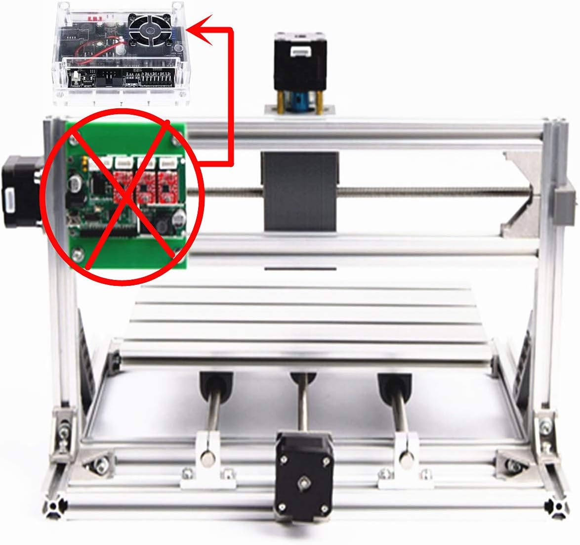 Review Product 3 Axis Desktop DIY Mini CNC 3018 Router Kit GRBL Control Plastic Acrylic PCB PVC Wood Carving Milling Engraving Machine Working Area 30x18x4.5cm Exclusive Discount 80% Offer 3 Axis Desktop DIY Mini CNC 3018 Router Kit GRBL Control Plastic Acrylic PCB PVC Wood Carving Milling Engraving Machine Working Area 30x18x4.5cm
