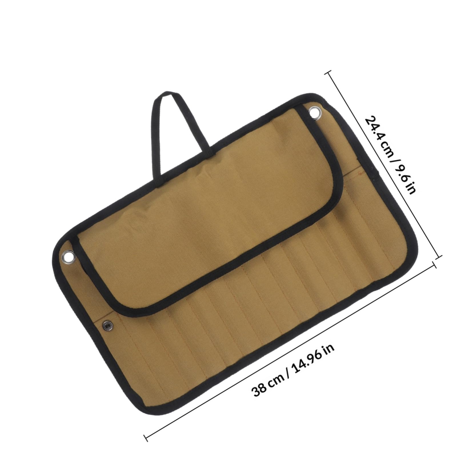 Alasum Set di Posate da Campeggio in Metallo Inossidabile e Nylon, Facile da Pulire e Portatile, per Picnic e Ristoranti, Completo Organizer