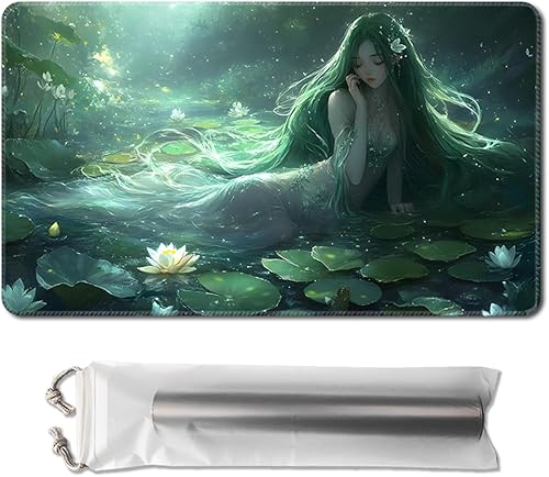 Miniatura 19 de MTG - Tapete de juego de 24 x 14 pulgadas, bolsas de almacenamiento con parte trasera antideslizante, ideal para entusiastas