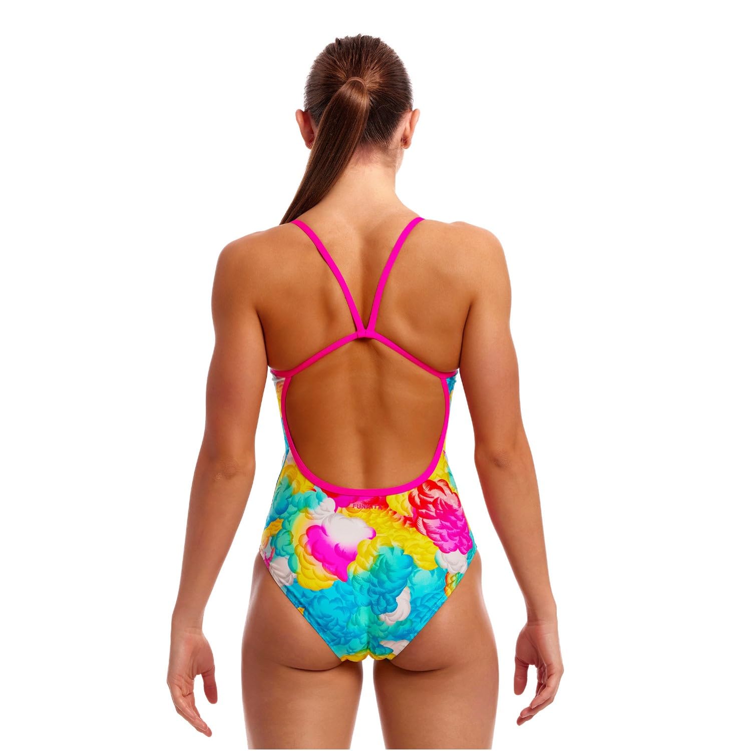 Funkita Cloudy Colours Badeanzug für Damen chlorbeständig und schnelltrocknend