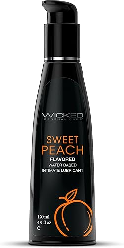 Juguetes sexuales para adultos Wicked Aqua Sweet Peach 4oz