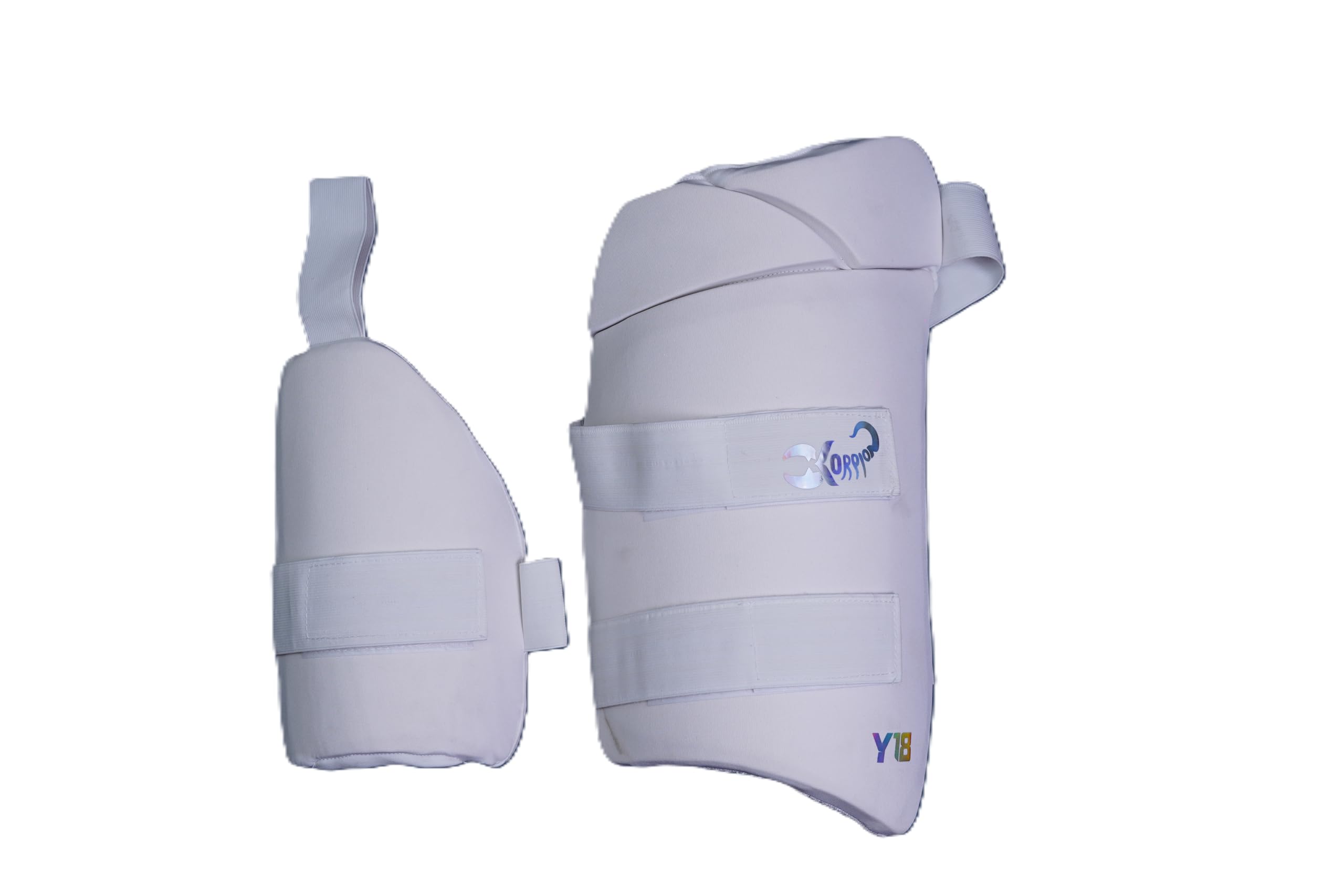 Y18 Cricket Thigh Pad Cricket Accessories & Equipment Safeguarding Both Your Outer and Inner Thighs White 2.0 Protective Gear for Batter’s Height (5’9”- 6’2”) (Left, Boys)-image-34