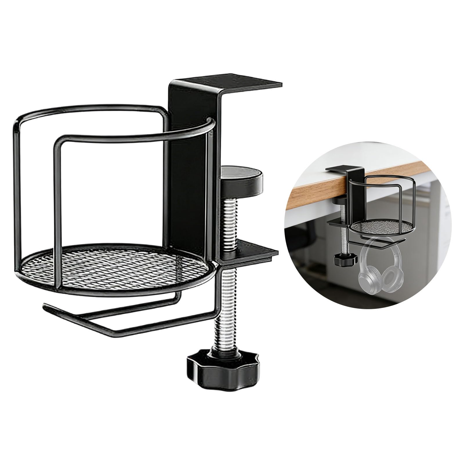 Soporte para Bebidas portátil con construcción de Metal