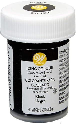Colores de glaseado 1oz-Negro