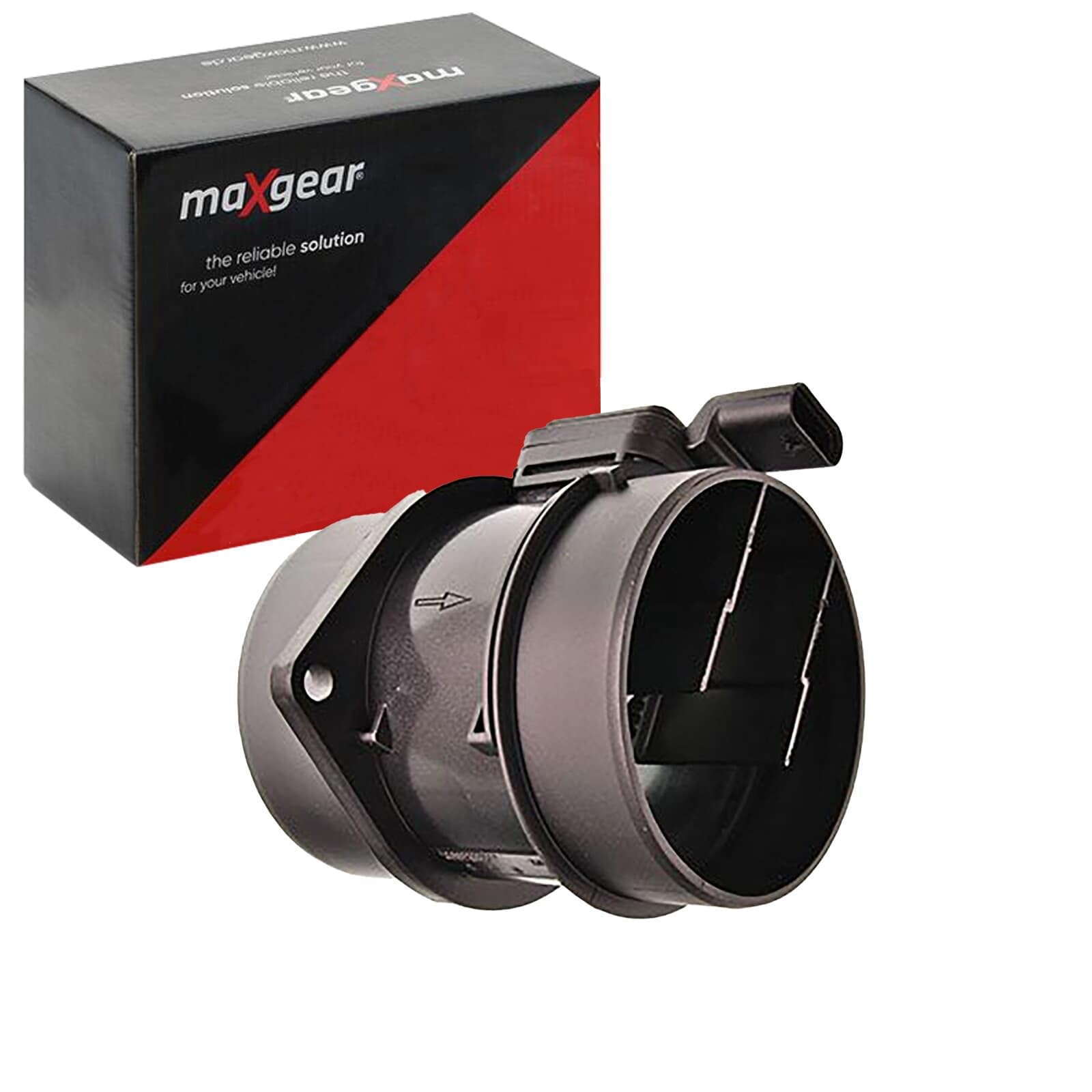 MAXGEAR Debimetro Aria, Sensore Massa Aria con alloggiamento 51-0179 Compatibilità con MERCEDES-BENZ Classe C Sedan W204 VITO/MIXTO Furgonato W639 SPRINTER 3,5-t Furgonato 906 VIANO W639