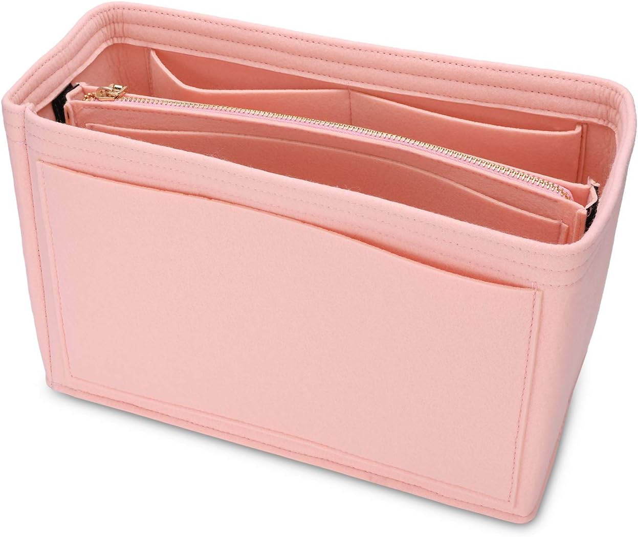 MA STRAPMA STRAP Purse Organizer with Zipper Multipurpose Felt Insert Bag Fit Speedy Neverfull Longchamp Tote