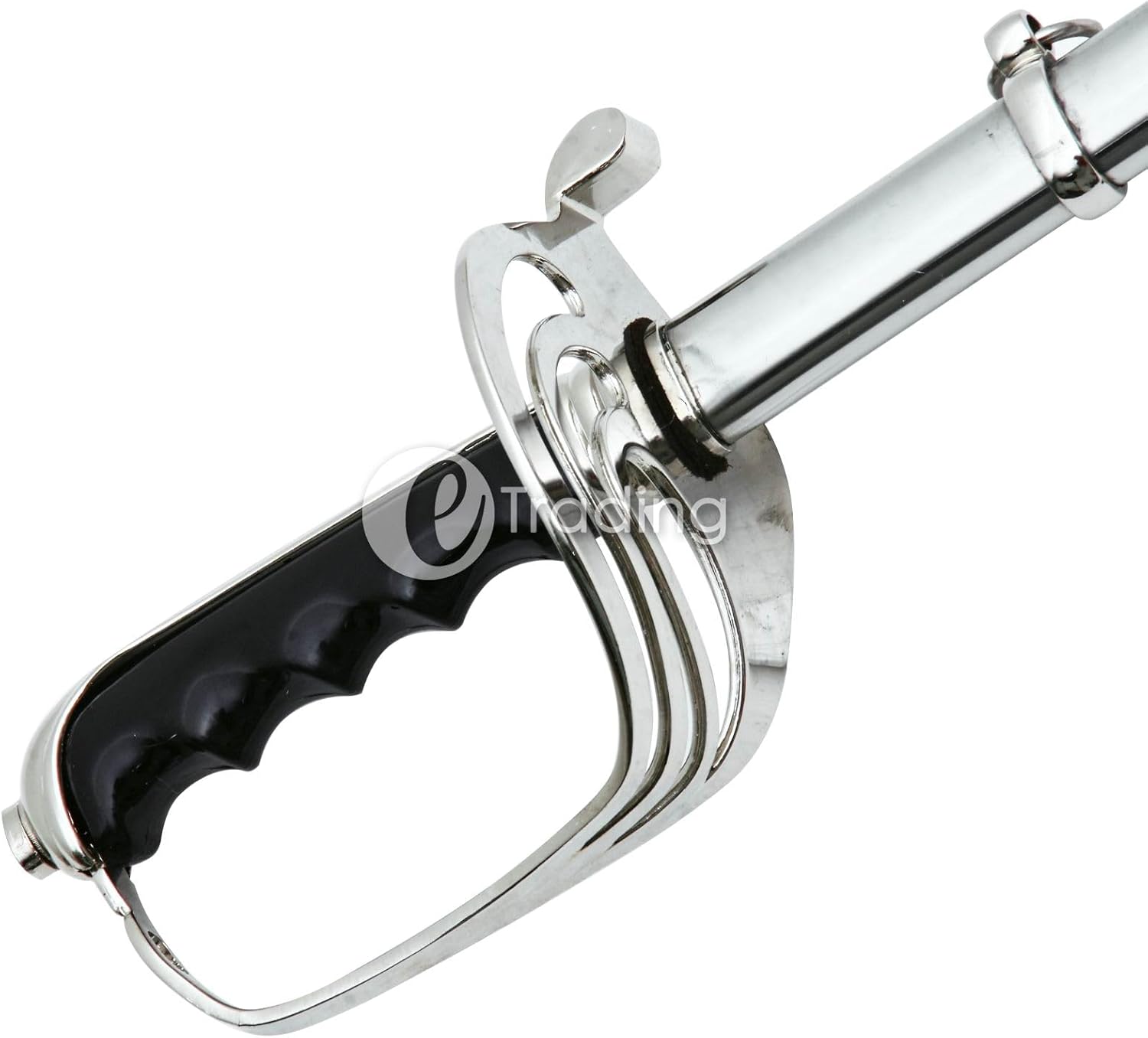 Steel Military US Army Saber Ceremonial Officer Sword Replica Engraving Carrying Bag Included