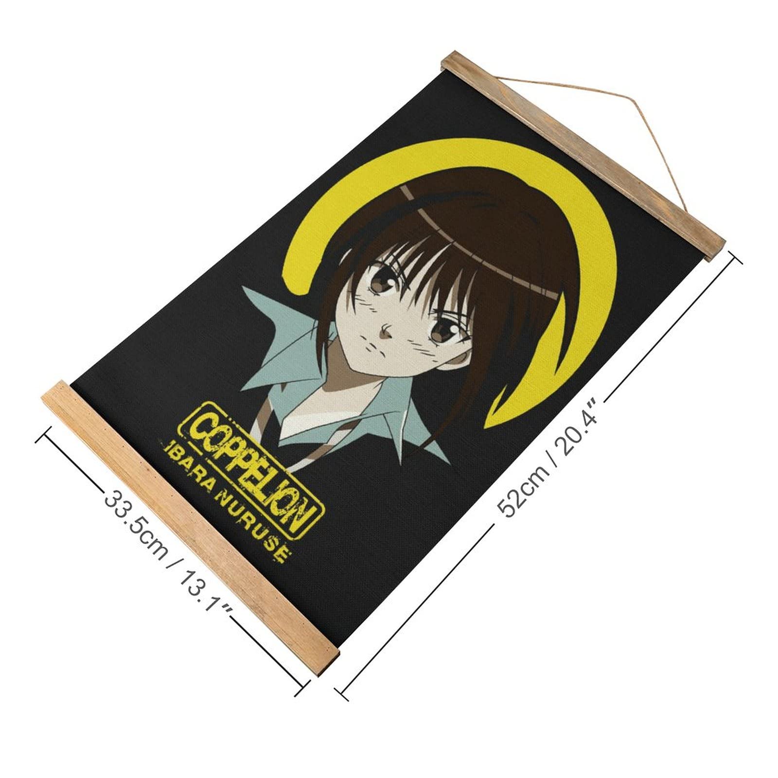 LULUU Anime Kanon Scroll Magnetic Poster Premium Wall Fabric