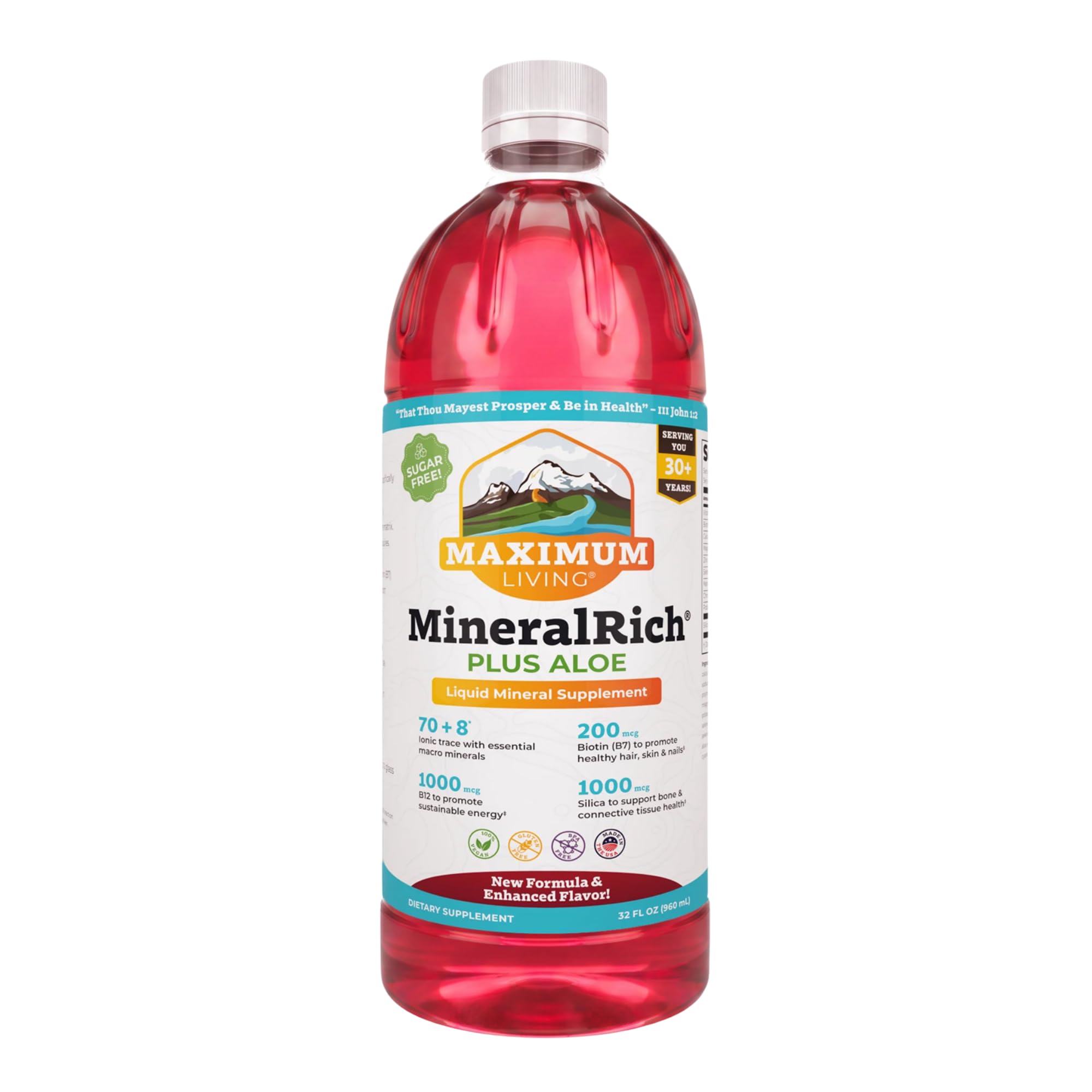 Maximum Living MineralRich Liquid Mineral Supplement, 70+ Trace Minerals — Amazon image 9