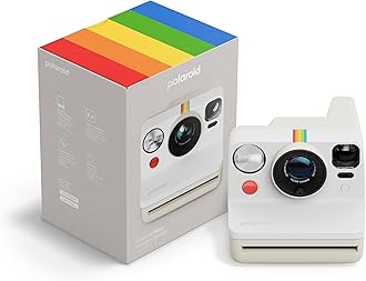 Now 3rd Generation I-Type Instant Film Camera - Pebble White - Camera Only No Film (9155)
