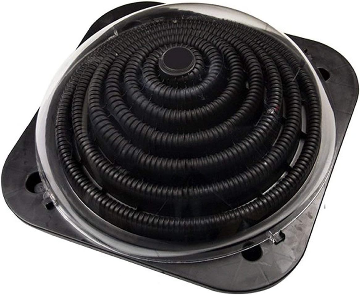 Sun2Solar XD1 Solar Powered Heater for Above-Ground Swimming Pools | Includes Bypass Kit, Clamps and Hoses | Heats Pools up to 15,000 Gallons | 3 Pack of Solar Heaters