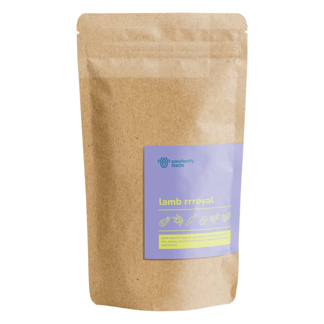 Pawfectly Made Lamb/Mutton Non Vegetarian Fresh, Chunks, Wet Lamb, Brown Rice, Carrots, Zucchini and Spinach Topped with Fresh Mint Leaves Balanced Fresh Pet Food for Adult, 1 Year & Above (500 GR) (B0CZ78QKNK) Amazon Price History, Amazon Price Tracker