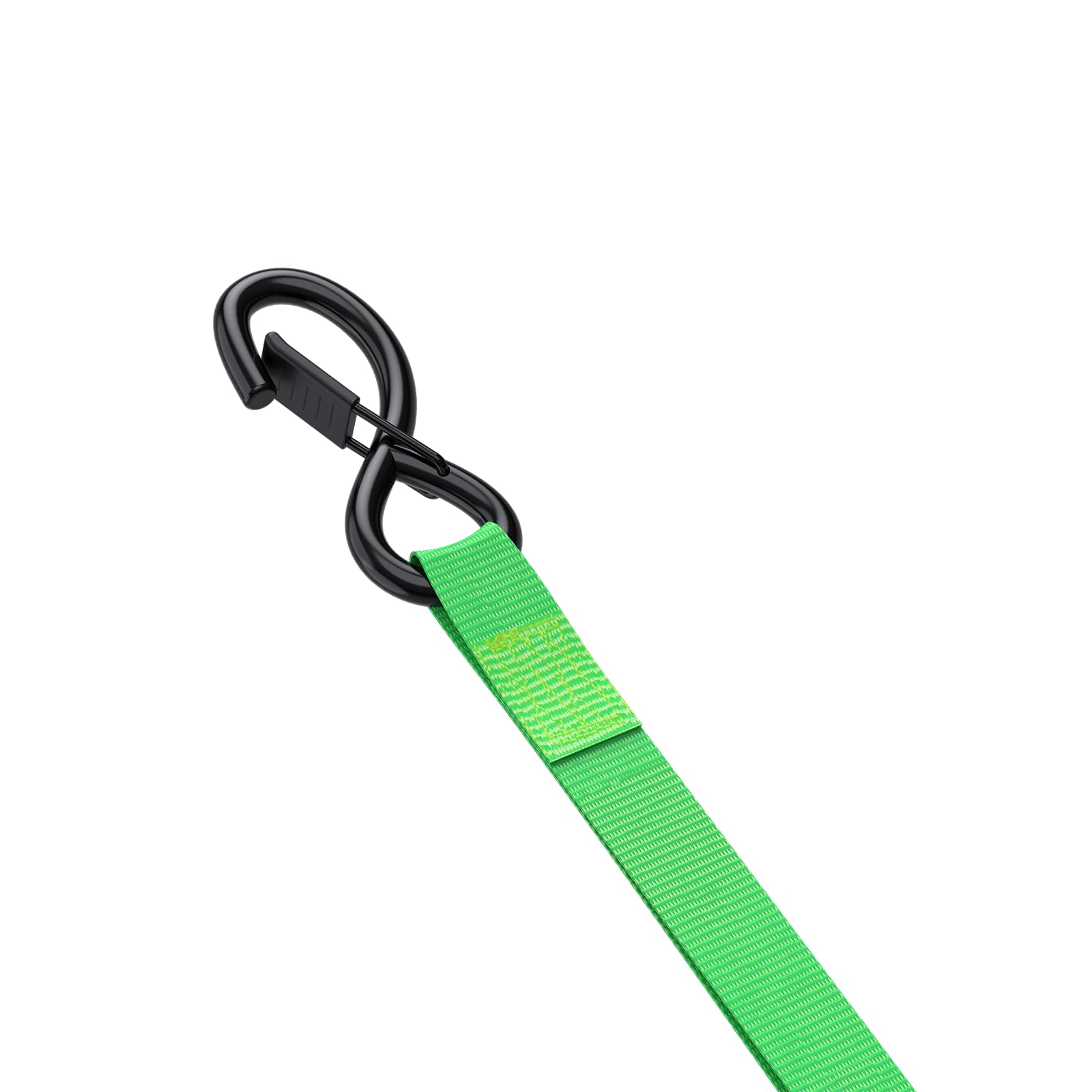 EYPINS Correas retráctiles de Amarre de trinquete (Paquete de 4) – 3,5 m de Longitud, 640 kg de Resistencia a la Rotura, Mecanismo de retracción automática, Ganchos en S con Bloqueo de Resorte y Asas