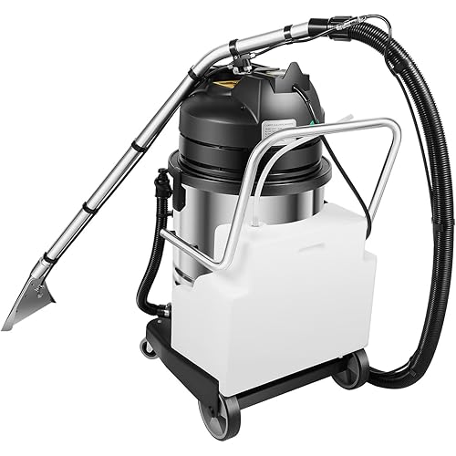 Professional Carpet Cleaning Equipment, Commercial Carpet Cleaning Machines, Industrial Carpeting Shampooer Movable Floor Carpet Cleaner Carpeting Spot Cleaner Machine (60L/15.8Gal)