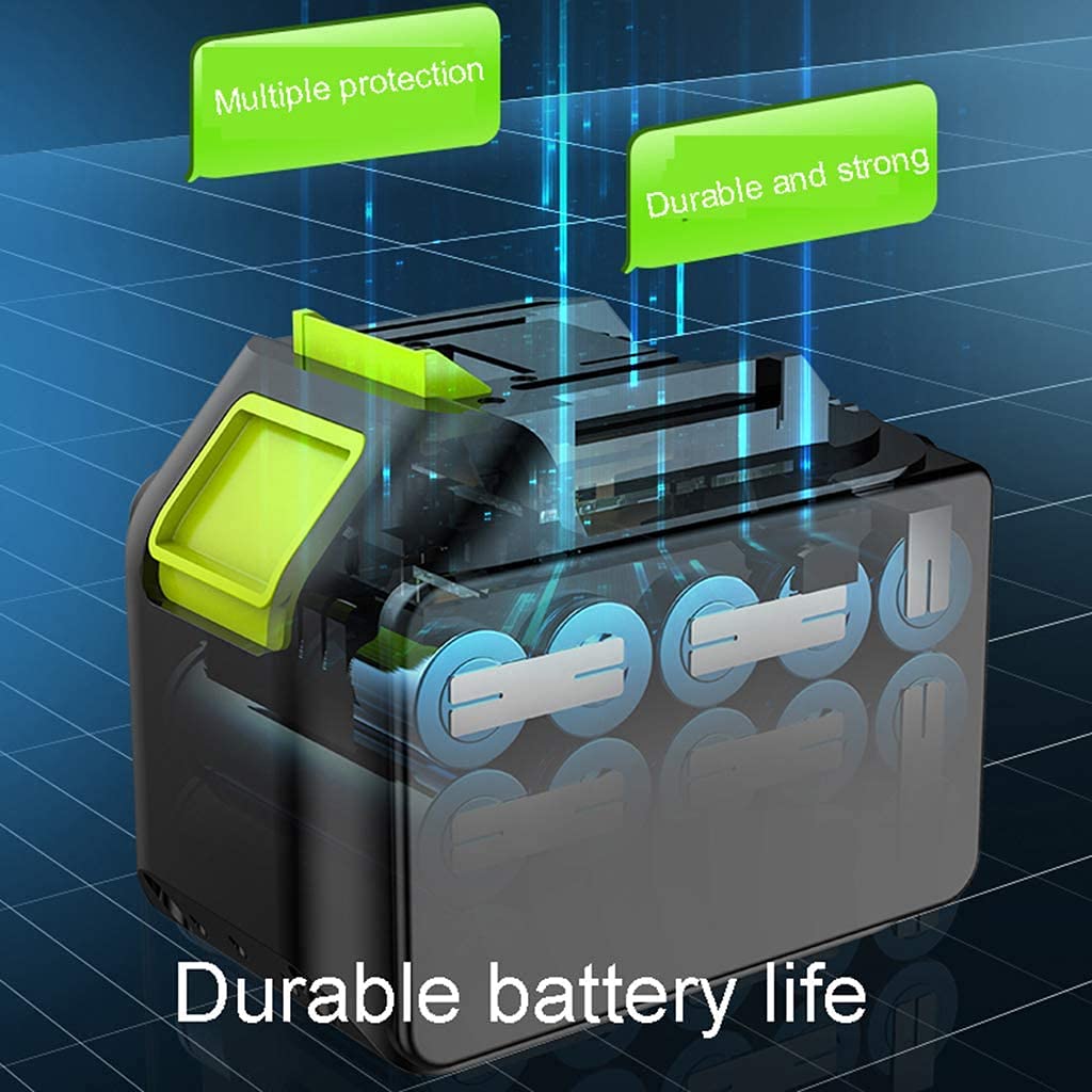 Tagliaerba a Batteria Tagliaerba Elettrico Tagliaerba agricolo Ricaricabile Tagliaerba Multifunzionale per Uso Domestico Tagliaerba a Batteria