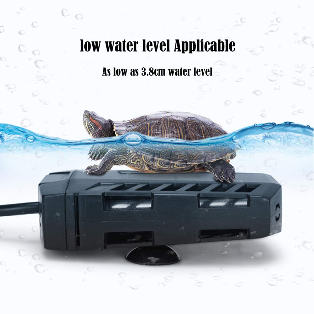 Calentador de Acuario Mini calentador de acuario, tanque de peces / calentador de tanque de tortugas con pantalla LED digital de temperatura y controlador de temperatura externo, temperatura constan