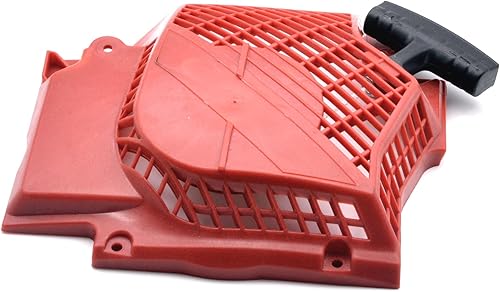 HAOTOM Arrancador de retroceso compatible con motosierra Jonsered CS-2063 2065 2071 2163 2165 2171 503692803 rojo
