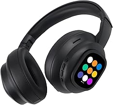 AI Translation Wireless Headphones with Detachable Touch Screen, Wireless Translation Headphones, Support 169 Languages, for Bluetooth-V6.0, 46 Hours Battery