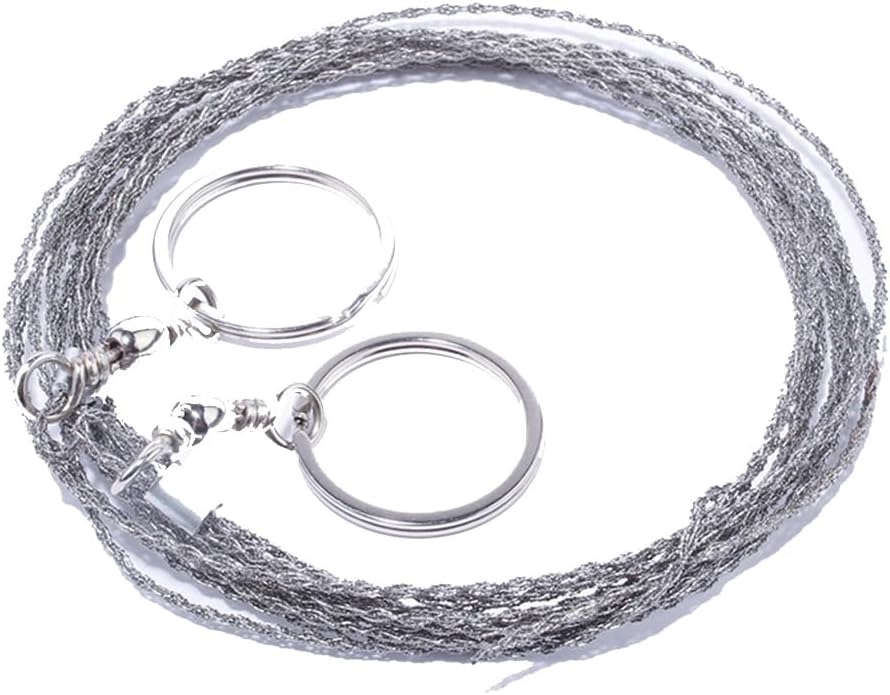 Rope Saw 196 inch long reinforced version Stainless Steel