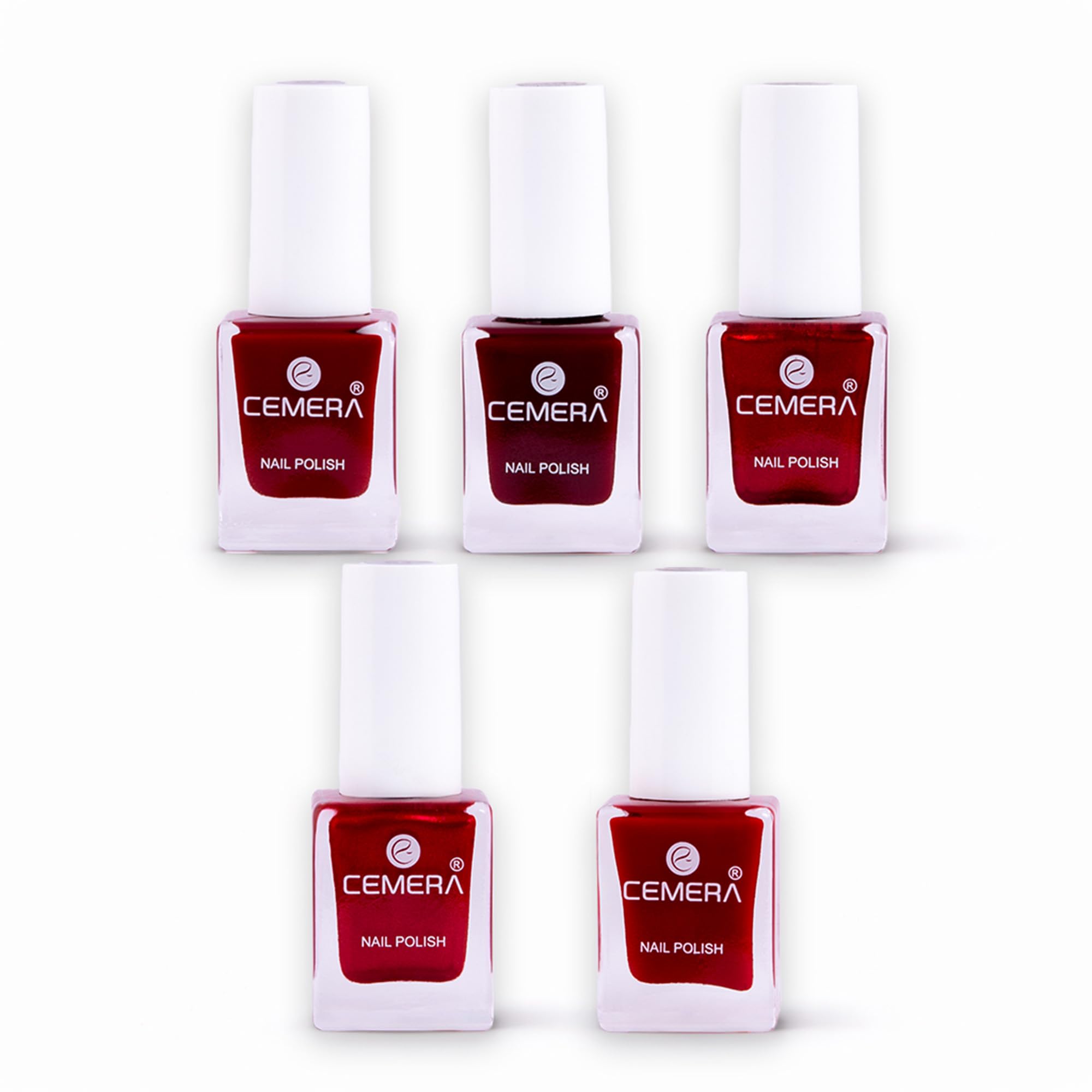 Nail Polish CAMELLIA - Glamour Pink Collection (Pack of 5, 8ml)-picture-46