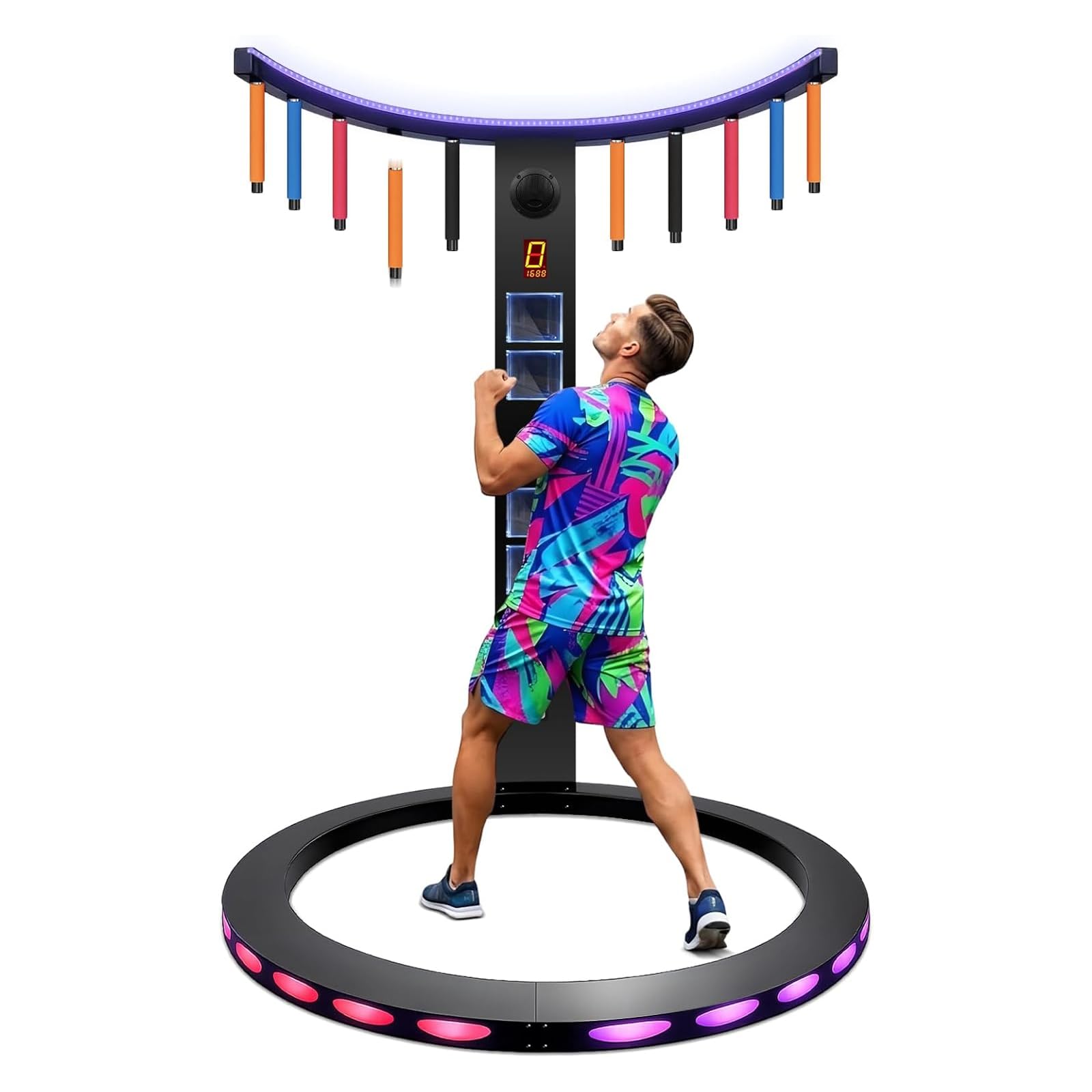 Hand Eye Coordination Catch Stick Arcade Game Machine - sprzęt do treningu reakcji na monety, tryb rozrywki bez monet, rozrywka imprezowa, sala zręcznościowa, bary