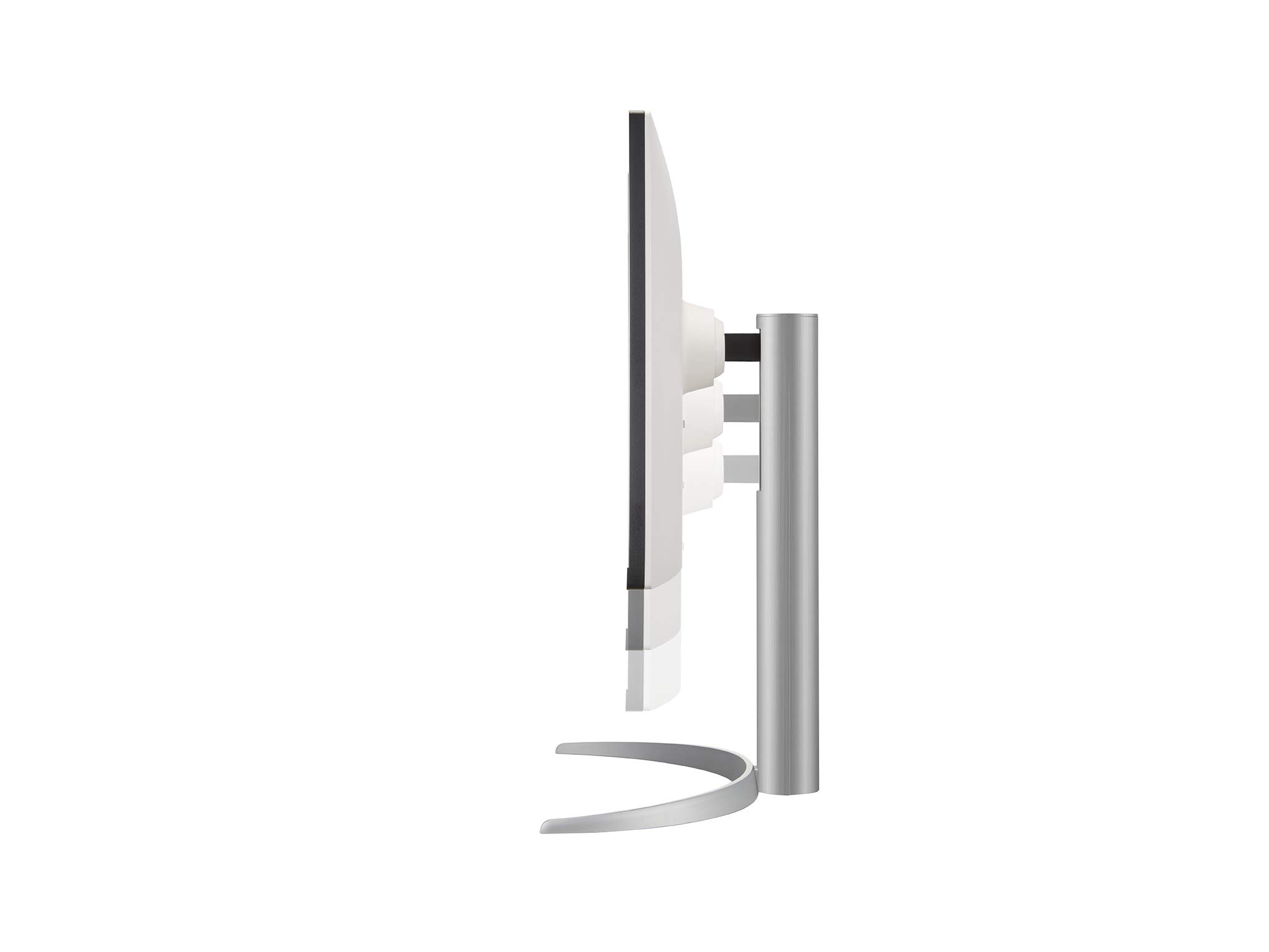 LG 27UP650P Monitor 27" UltraHD 4K LED IPS HDR 400, 3840x2160, 5ms, AMD FreeSync 60Hz, HDMI 2.0 (HDCP 2.2), Display Port 1.4, AUX, Stand Pivot, Schermo Antiriflesso, Flicker Safe, Bianco