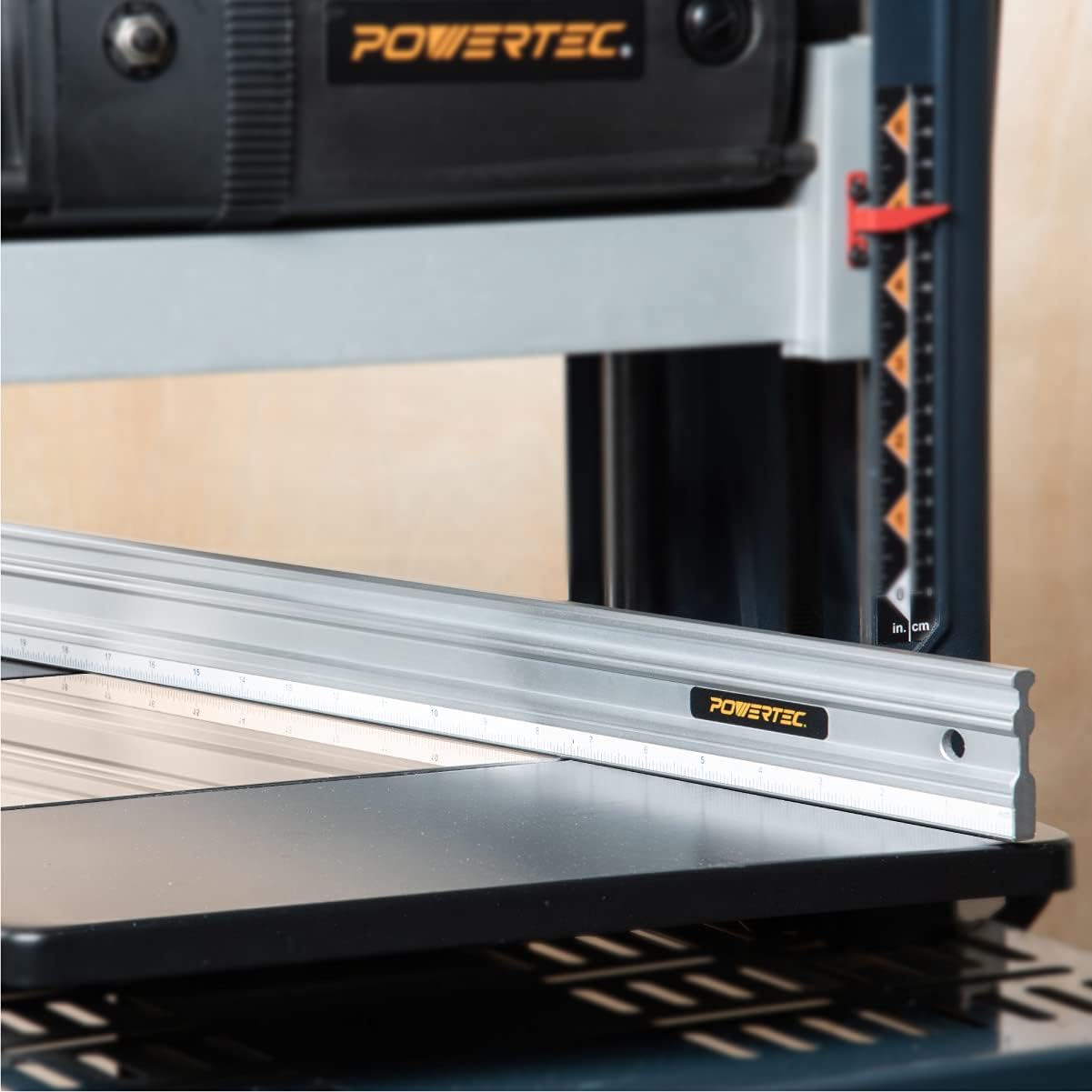 Exсluѕіvе Dіѕсоunt 80% оƒƒеr POWERTEC 71332 38 Anodized Aluminum Straight Edge | Metal Straight Edge Machined Flat to Within 0.003” Over Full 38” - Professional Finishing Tools