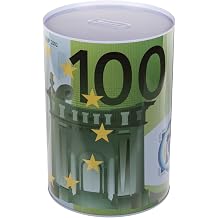 Metal Savings Bank,XXL 100 Euro Note, ca. 22 x 15 cm