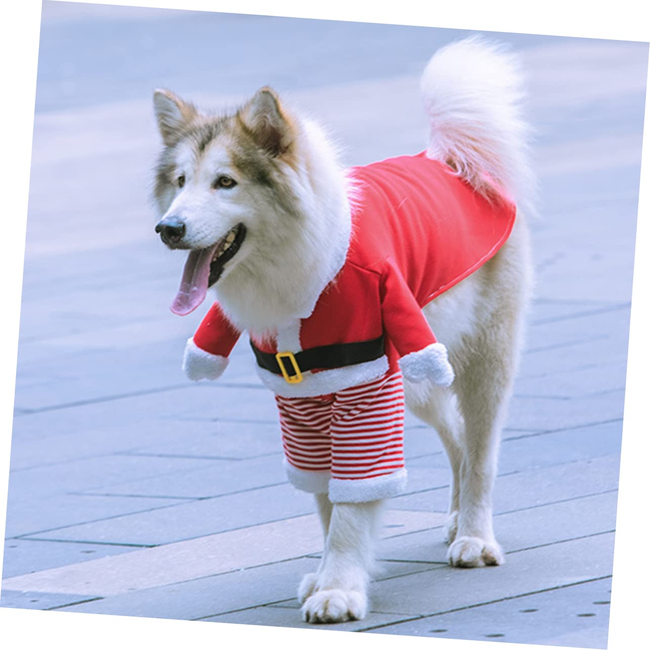 INOOMP 3juegos Traje De Navidad para Mascotas Ropa De Disfraz para Perros y Gatos y Cómoda para Fiestas y Celebraciones De Invierno