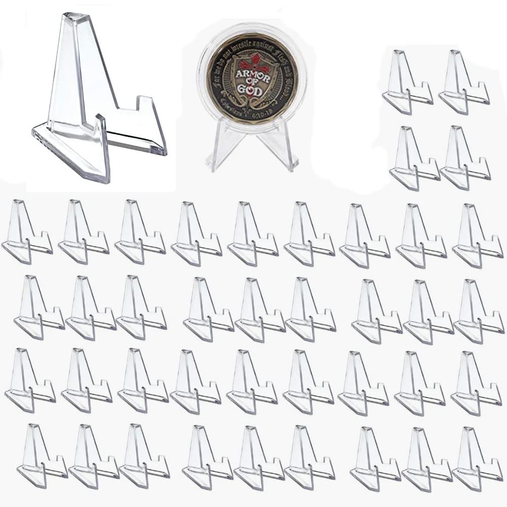 Friedwohl Lot De 26 Supports De Cartes En Acrylique - Mini