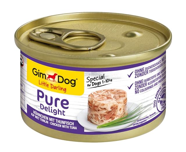 GimDog Pure Delight, pollo con atún