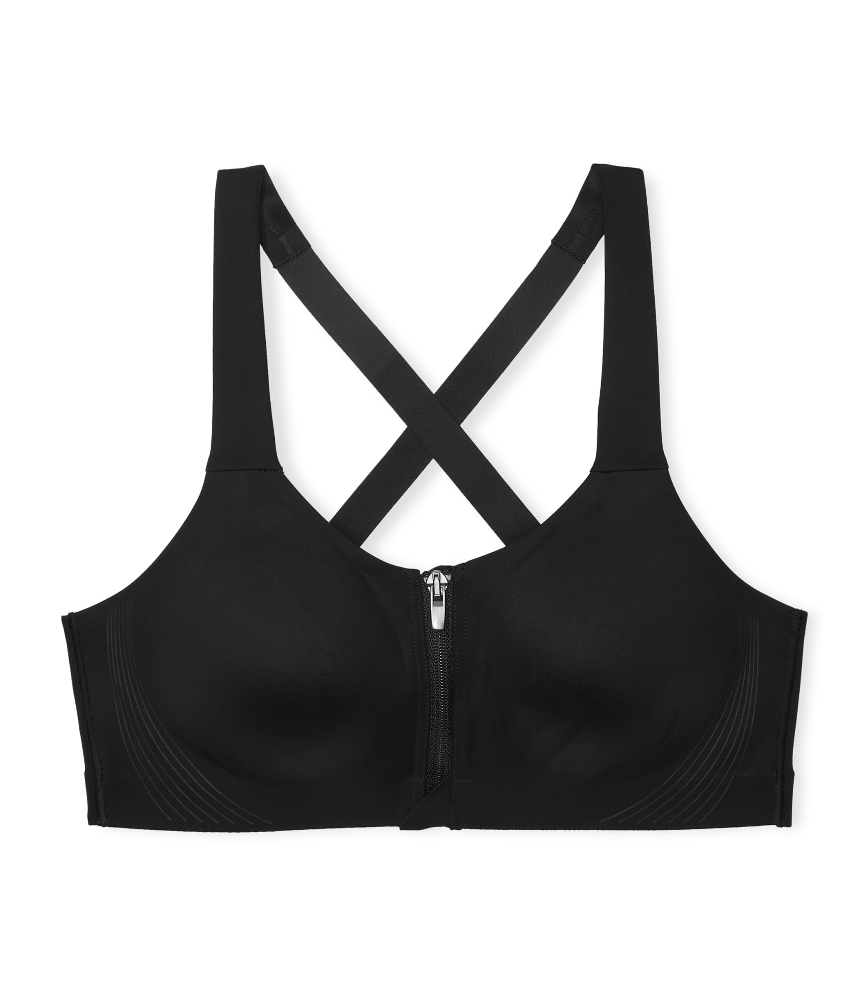 Victoria's Secret Knockout Front-Close Sports Bra: Black 32C