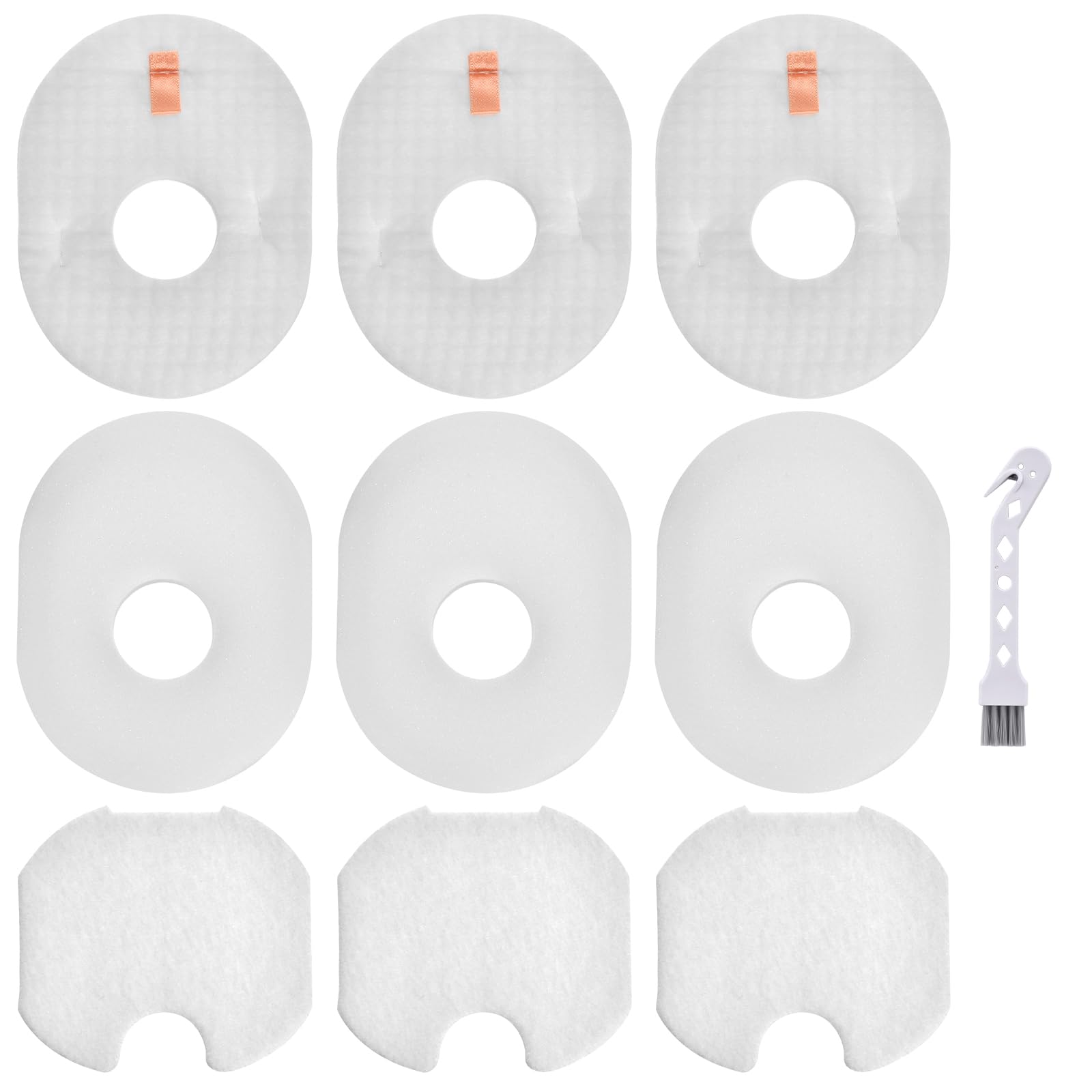 HV300 Filter for Shark Rocket Vacuum Filter Replacement 3 Pack - Fits HV301, HV300, Deluxe Pro, HV292 HV302 HV305 HV308 HV310 UV450 CS100 QS302 (Part XFFV300)