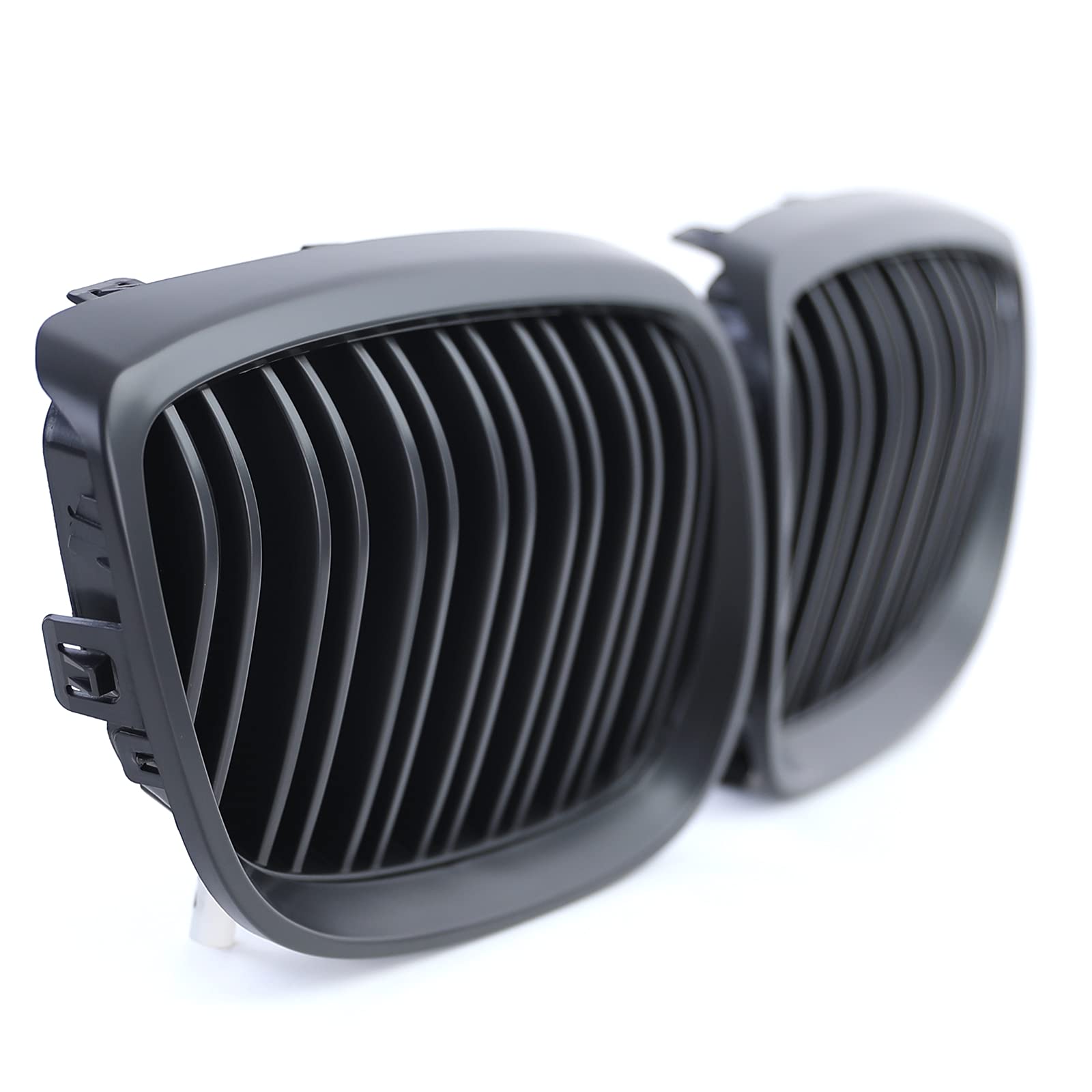 Doppelsteg Kühlergrill Performance Schwarz für 3er BMW E92 E93 2005-2010