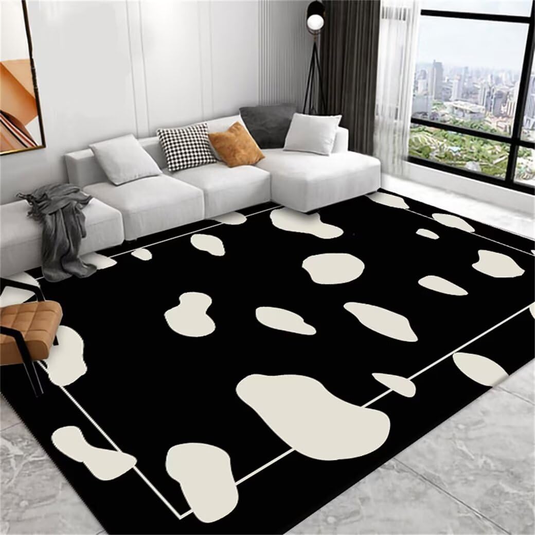 Tapis entrée doux et confortable 180X250cm anti-froid de sol