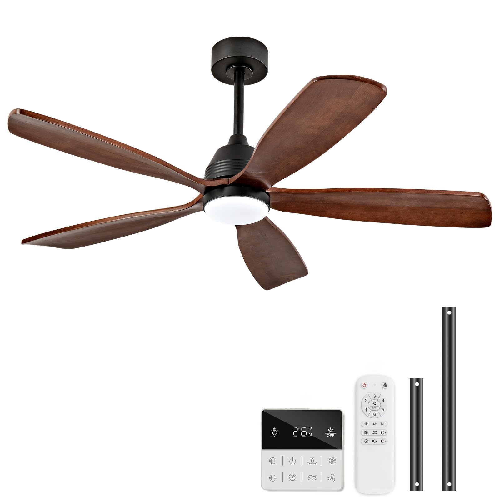 Photo 1 of DELIHUA 52 Inch Ceiling Fan with Light