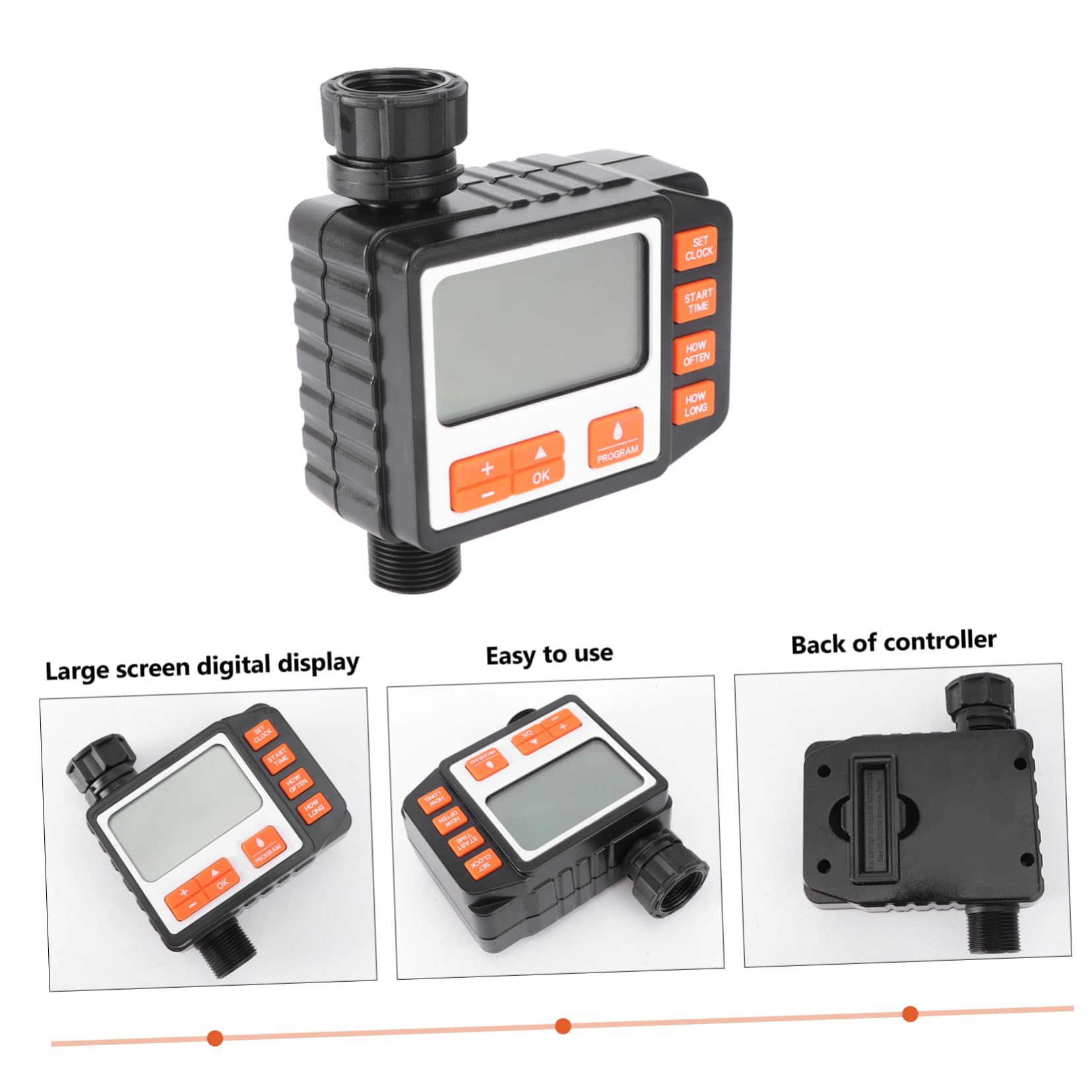 Digitaler Bewässerungstimer, Intelligente Zeitschaltuhr ohne Batterie