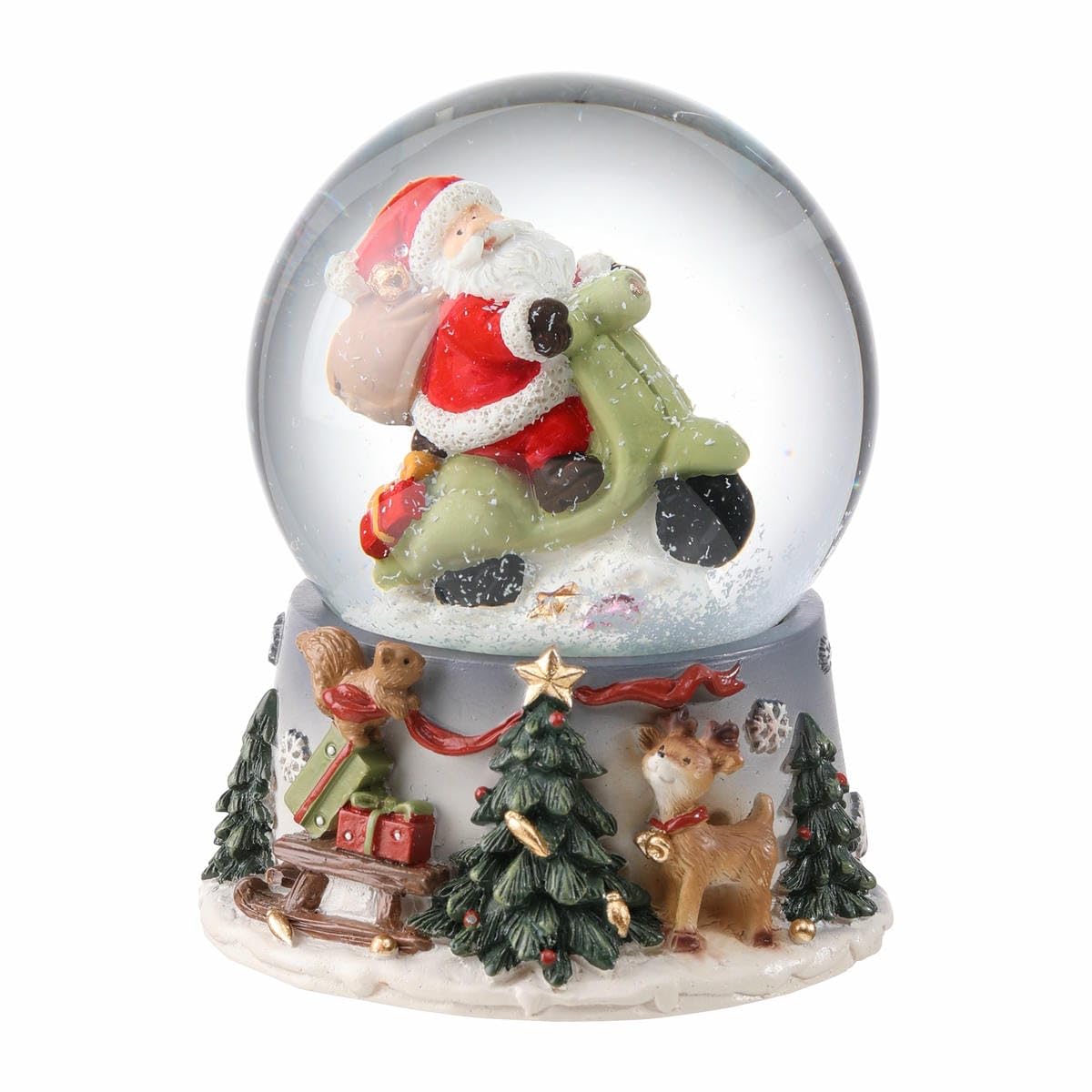 Amazon.co.jp: スノードーム・Mクリスマス雑貨 マークス サンタ