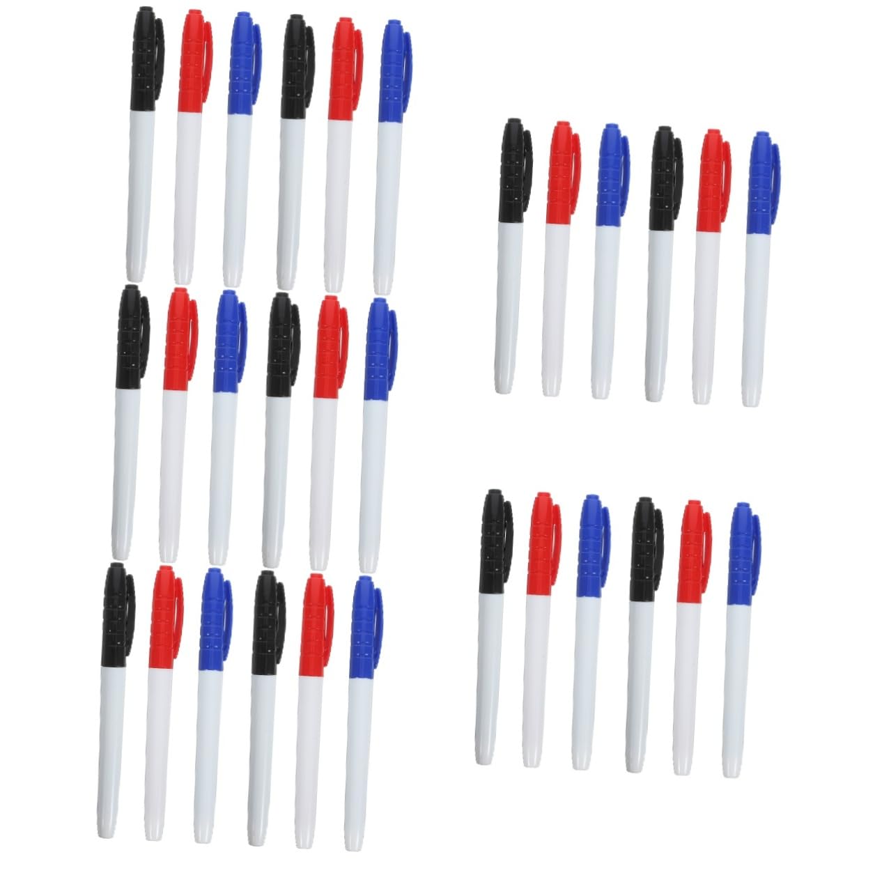 OSALADI 5 Series Marcadores De Pizarra Marcadores Borrables De Secado Ultra Para Oficina Y Escuela Incluye Negros Y Líquida Erasable 6 Piezas X 5
