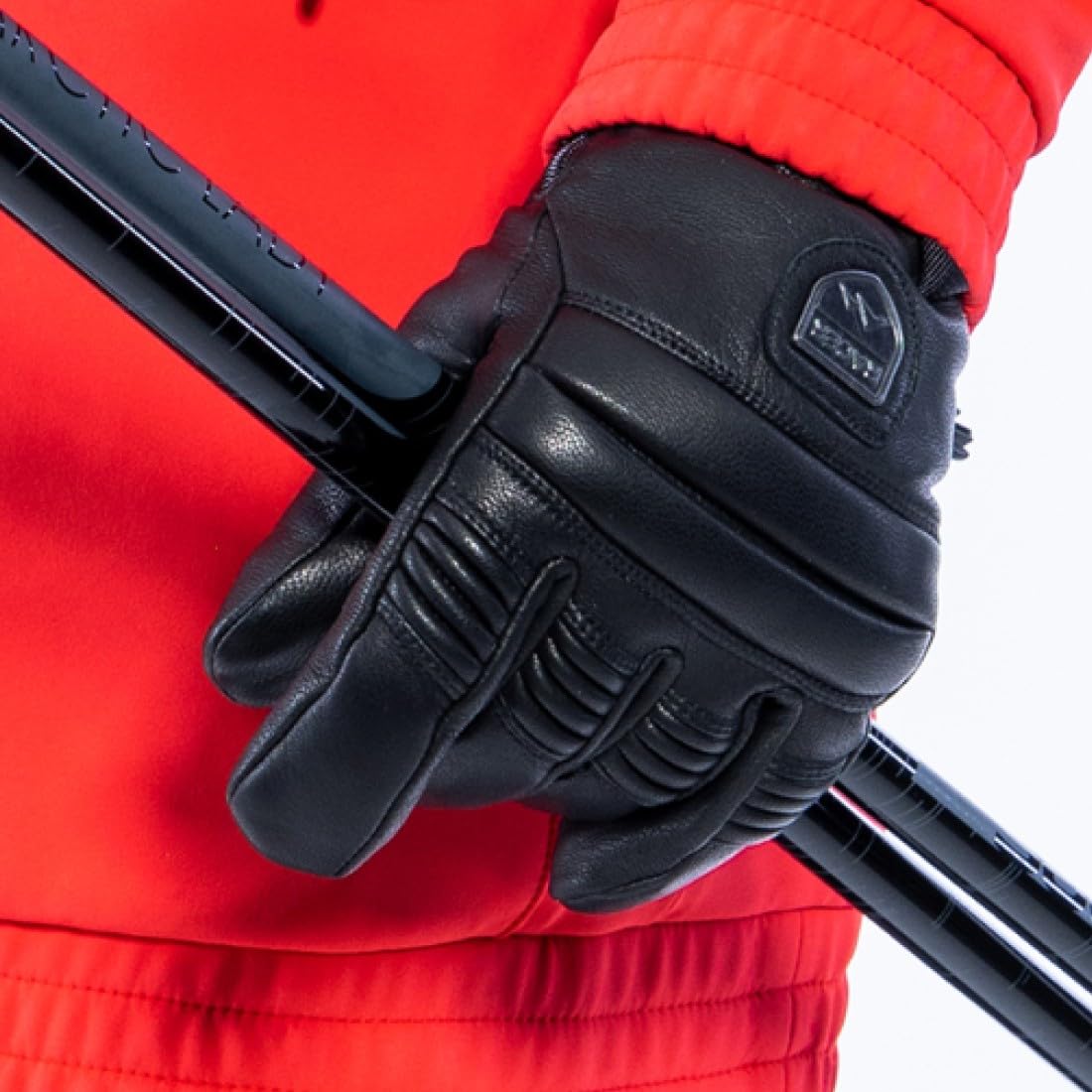 RACER 90 Leather 2 - Męskie rękawice narciarskie