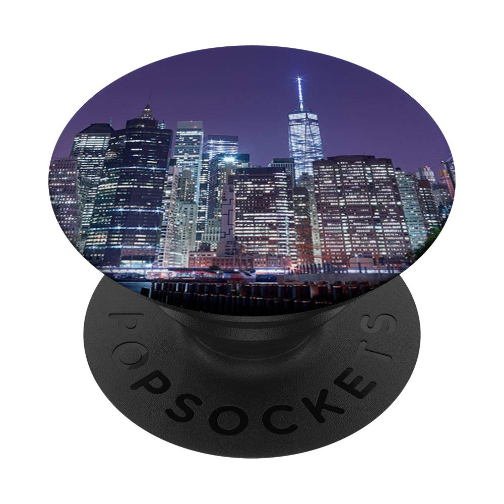 New York City NYC Pop Mount Socket Gift Phone Grip Night