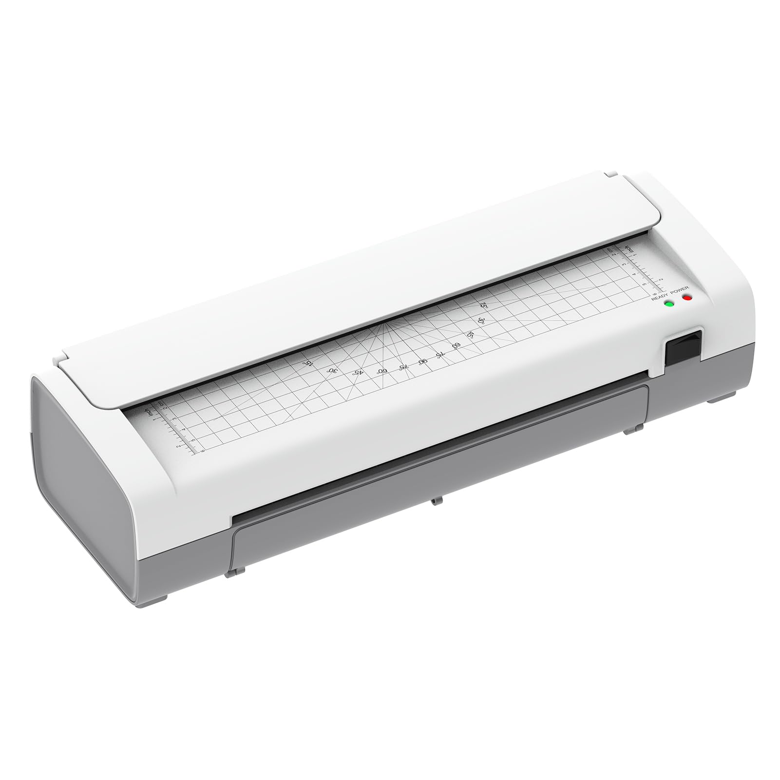 9-calowy laminator termiczny o szerokości wejściowej 230 mm, SL389 Desktop 2-rolkowa maszyna do obróbki na gorąco i na zimno z przycinarką papieru, dziurkaczem i zaokrąglarką