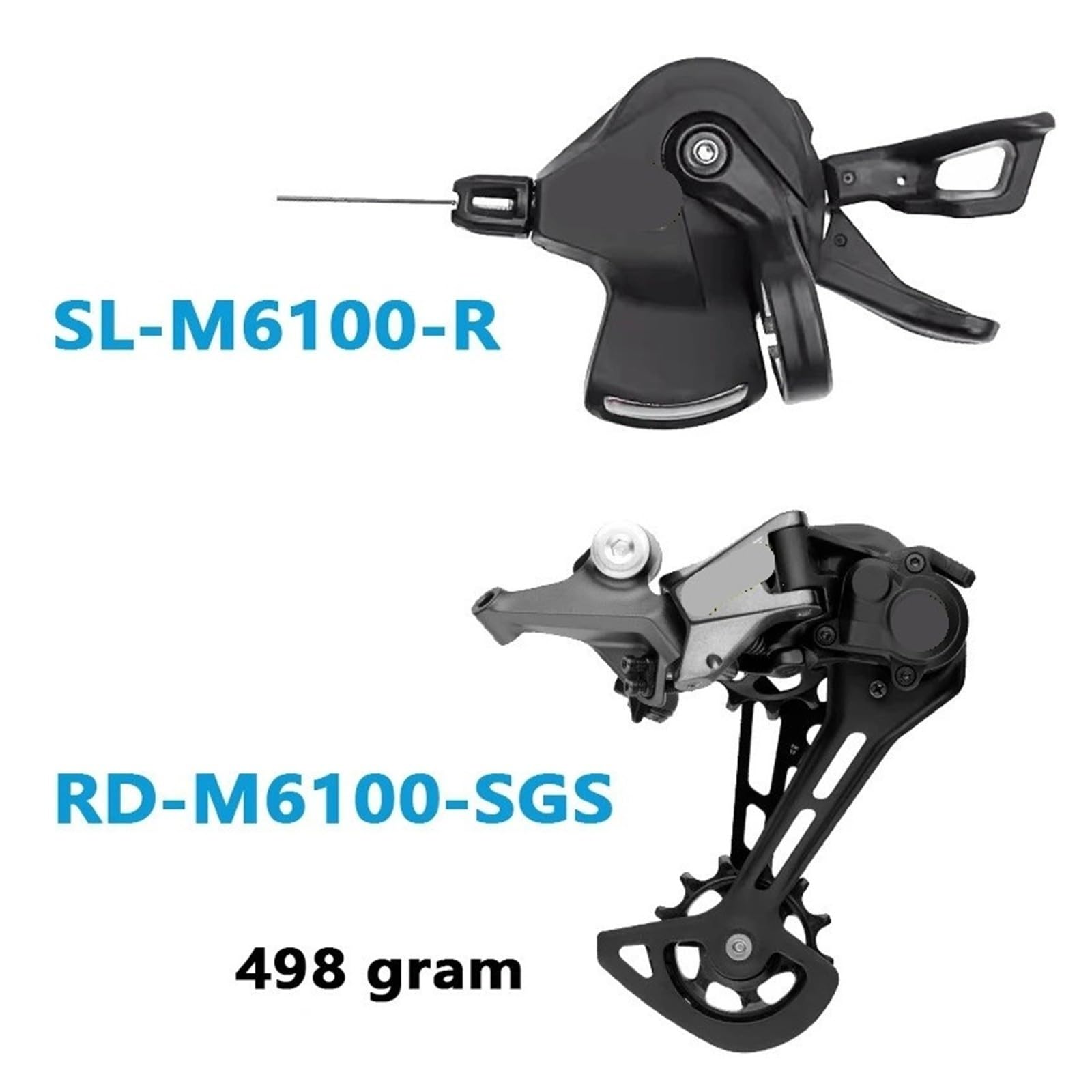 Kit de Grupo M6100: Palanca Cambios, desviador